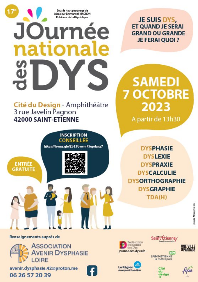 Affiche journée nationale des DYS